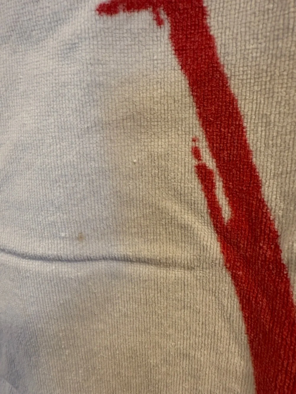 McDonald's Red Script Logo Towel with Yellow Border